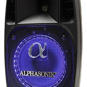 Alphasonik 12" Powered 2000W PRO DJ Amplified Loud Speaker Bluetooth - Image 3