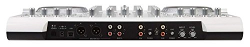 Epsilon Quad-Mix 4-Deck USB MIDI DJ Controller & Mixer – Ultimate DJ Performance in White