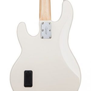 Sterling by Music Man StingRay Ray4 Bass Guitar in Vintage Cream - Image 4