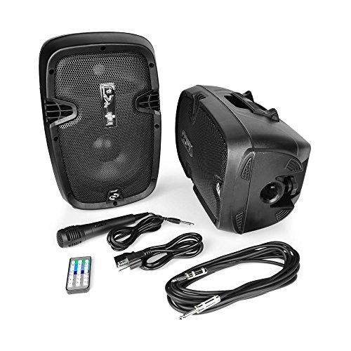 Powered PA Speaker System Active & Passive Bluetooth Loudspeakers Kit