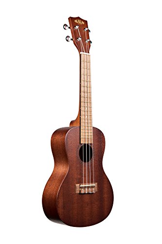 Kala Satin Mahogany Concert Ukulele Bundle with Hard Case