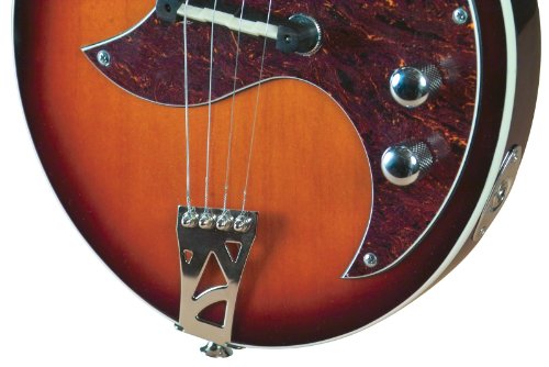 Kentucky KM-300E 4-String Electric Mandolin – Classic Sunburst, Exceptional Tone & Comfort