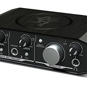 Mackie Onyx Artist 1.2 2x2 USB Recording Interface+Studio Microphone - Image 3
