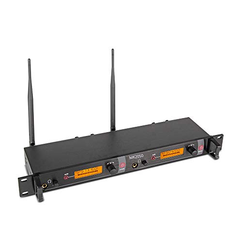 Wireless in Ear Monitor System 5 Receivers Audio UHF Transmitter