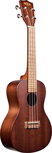 Kala Satin Mahogany Concert Ukulele Bundle with Hard Case
