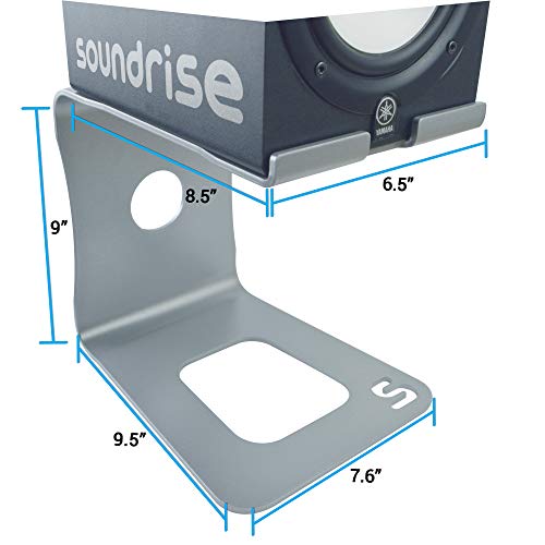 Soundrise PRO Studio Monitor Speaker Stands, Pair, Professional Desktop