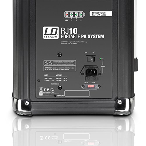 LD Systems Road Jack 10 Battery Powered Bluetooth Speaker