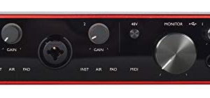 Focusrite SCARLETT Gen USB Audio Recording Interface+Studio Mic - Image 4