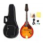 Sunburst Mandolin, RiToEasysports 8 String Mandolin Musical Instrument