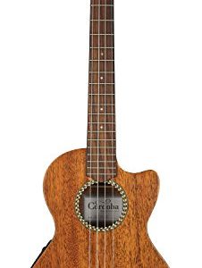Cordoba 20TM Tenor Cutaway Acoustic-Electric Ukulele Bundle - Image 2