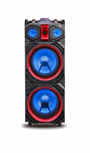 Wireless Karaoke System & DJ Sound Selection W/Double Bluetooth Receivers