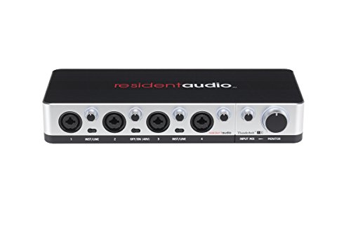 Resident Audio T4 Thunderbolt Audio Interface – High-Performance Sound with Custom Analog Preamps