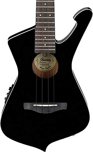 Ibanez Iceman Tenor Ukulele - Black High Gloss