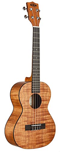 Kala Exotic Mahogany Tenor Ukulele Bundle with Hard Case, Tuner