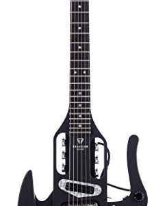 Traveler Guitar 6 String Pro-Series Mod-X (Matte Black), Right