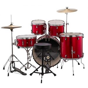 Ludwig Accent Series Complete Drum Set, Red Foil - Image 3