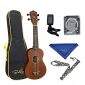 Bailando 21 Inch Handmade Wooden Soprano Ukulele Beginner Kit