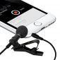 Ultimate Lavalier Microphone For Bloggers And Vloggers Lapel Mic Clip-on