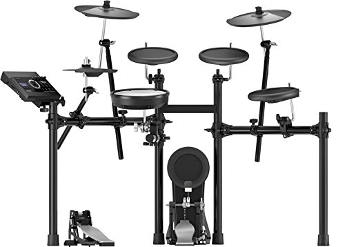 Roland TD-17 V-Compact Series Electronic Drum Kit with Mesh Pads & Coaching Features for Improved Drumming