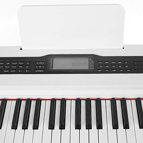 Digital Piano,Les Ailes de la Voix 88 Key Electric Piano Portable for Beginner Adults