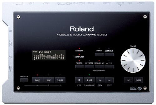 Roland Mobile Studio Canvas Sound Module and Audio Interface