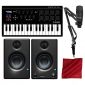 M-Audio Axiom AIR Mini 32 USB MIDI Keyboard with Marantz Pod Pack