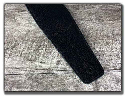 Premium Full-Grain Leather Guitar Strap – Ultimate Comfort & Durability