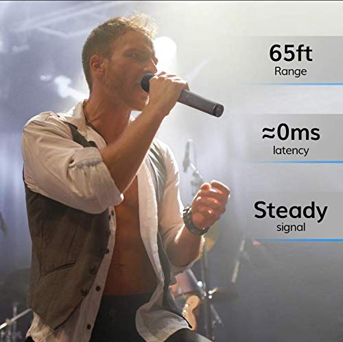 TONOR UHF Wireless Microphone Handheld Mic with Bluetooth Receiver