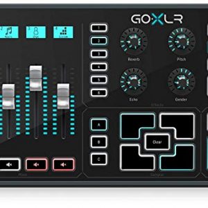 TC Helicon GO XLR 4-Channel Mixer for Online Broadcasting Bundle - Image 2