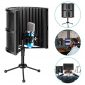 Neewer Tabletop Compact Microphone Isolation Shield with Tripod Stand