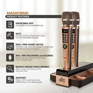 2020 Magic Sing E5+ 5145 Tagalog English songs + WIFI Karaoke Two Wireless - Image 3