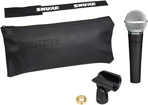 Shure SM58 Dynamic Vocal Microphone: Legendary Sound, Precision Pickup & Professional Quality