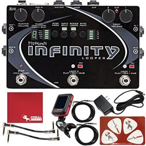 Pigtronix SPL Infinity Looper Guitar Effects Pedal with 18VDC Power Supply