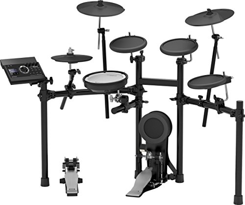 Roland TD-17 V-Compact Series Electronic Drum Kit with Mesh Pads & Coaching Features for Improved Drumming