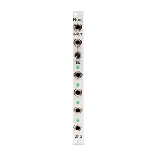 2HP Rout 4 Channel Gate Switch Module - Eurorack Modular Synthesizer