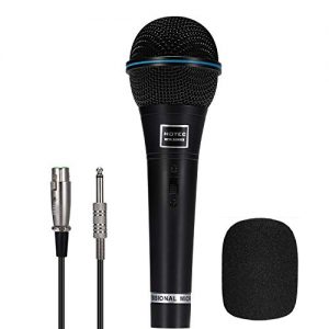 Hotec Professional Vocal Dynamic Handheld Microphone with 19ft Detachable XLR