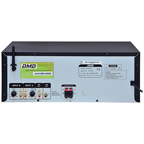 BMB 200W High Performance Digital Karaoke Mixing Amplifier with Bluetooth