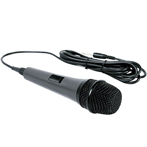 Singing Machine Unidirectional Dynamic Microphone