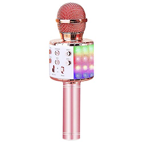 Zmlm Wireless Bluetooth Karaoke Microphone With Led Light Top Price ⋆ 