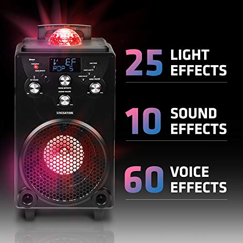 Professional Karaoke Machine for Adults and Kids - Singsation XL Portable