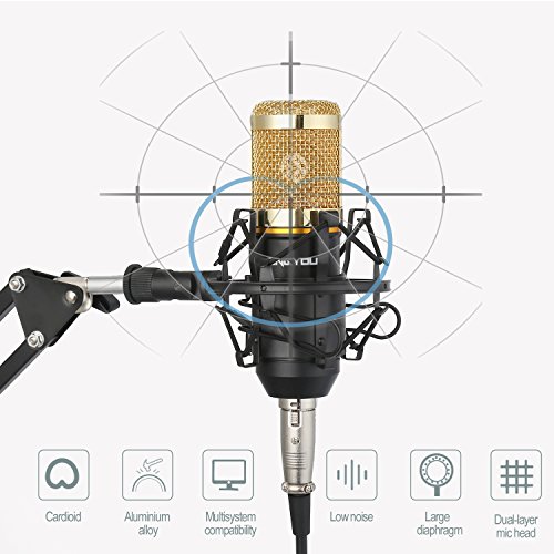 Pro-Grade Studio Microphone Kit for Crystal-Clear Recordings