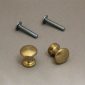 Piano Desk Knobs Solid Brass - 1 Pair