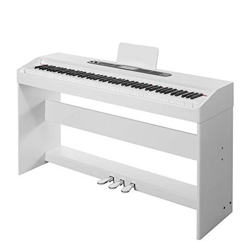 Digital Piano,Les Ailes de la Voix 88 Key Electric Piano Portable for Beginner Adults