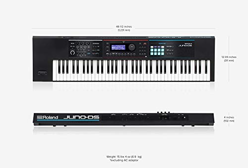 Roland Lightweight, 76-note Synth-action Keyboard with Pro Sounds