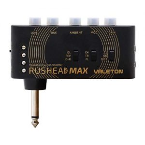 Valeton Rushead Max USB Chargable Portable Pocket Guitar Bass Headphone