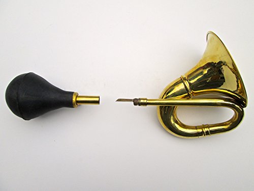 Large Brass Bulb Horn