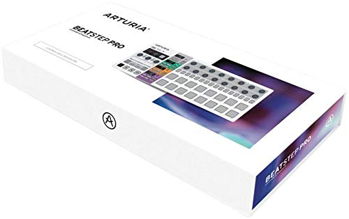 Arturia BeatStep Pro Controller and Sequencer, white, S with Microfiber