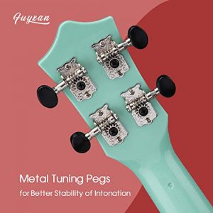 FUYXAN Concert Ukulele with Accessories Nylon Strings Strap - Image 2