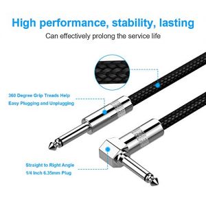 Guitar Cable 10ft New bee Electric Instrument Cable Bass AMP Cord - Image 4