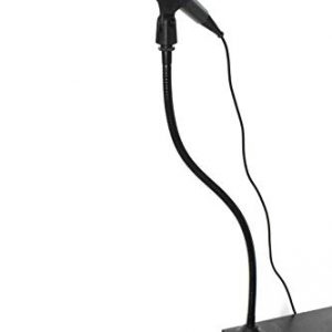 SpinTech Flexible Gooseneck Microphone Stand with Desk Clamp